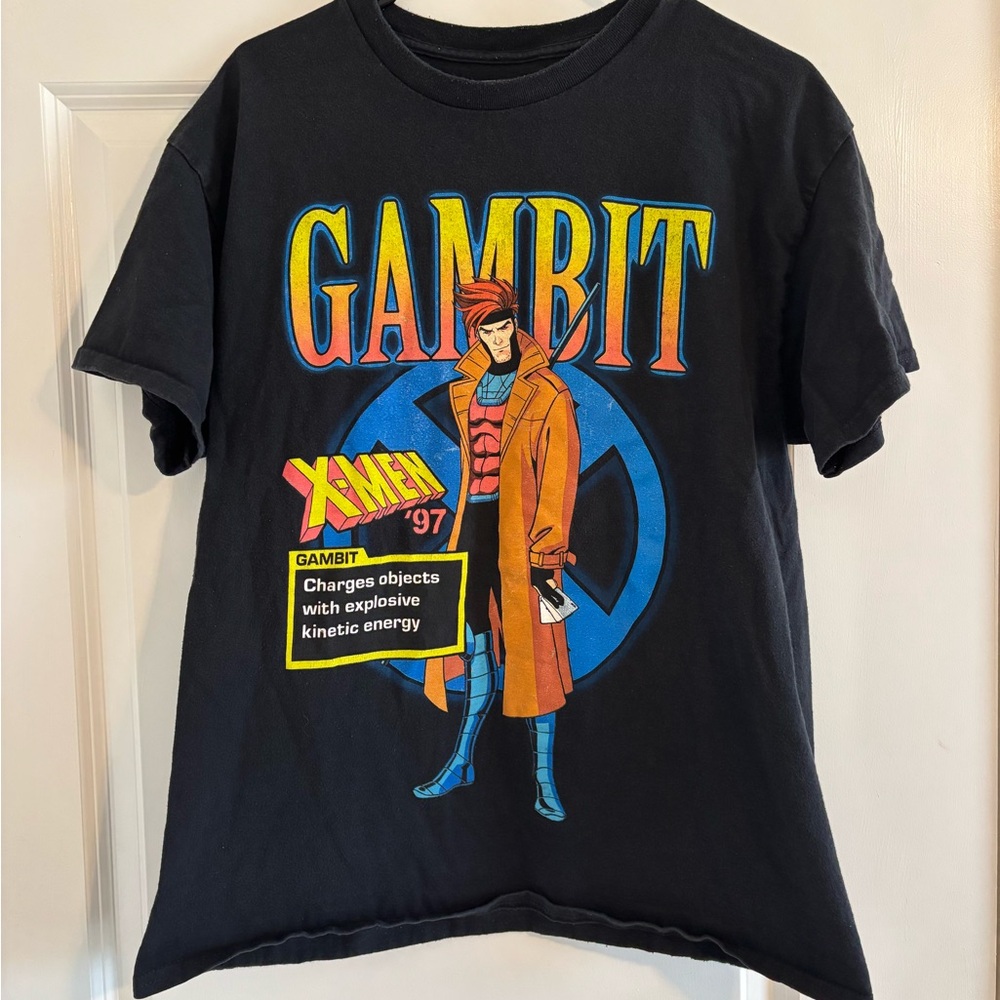 Mens Gambit X-Men 97 Marvel T-Shirt Size Large